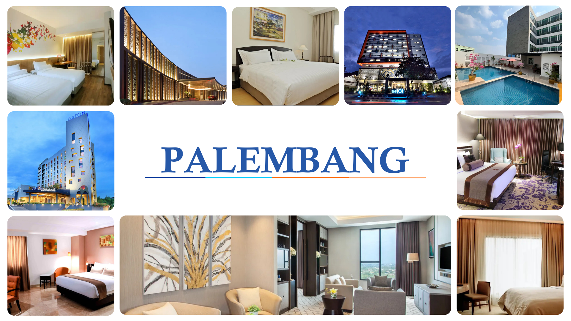 Top 10 luxurious boutique hotels in Palembang